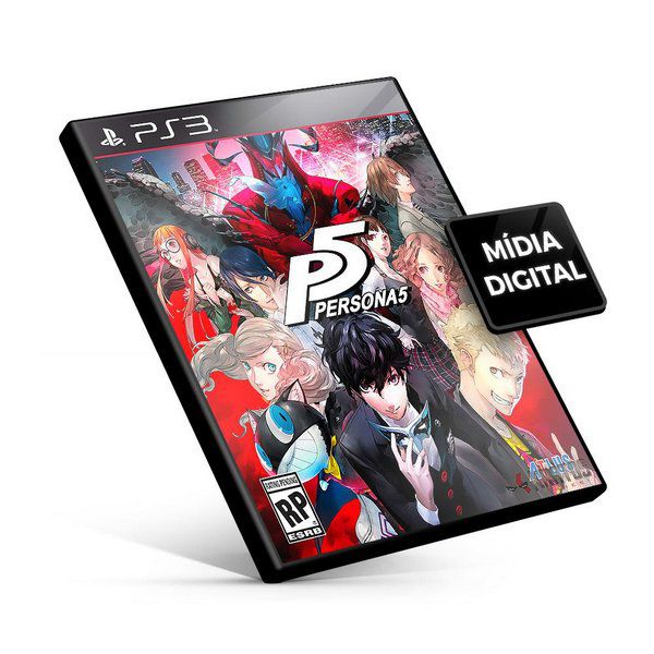 Persona 5 Ps3 Psn Mídia Digital - kalangoboygames