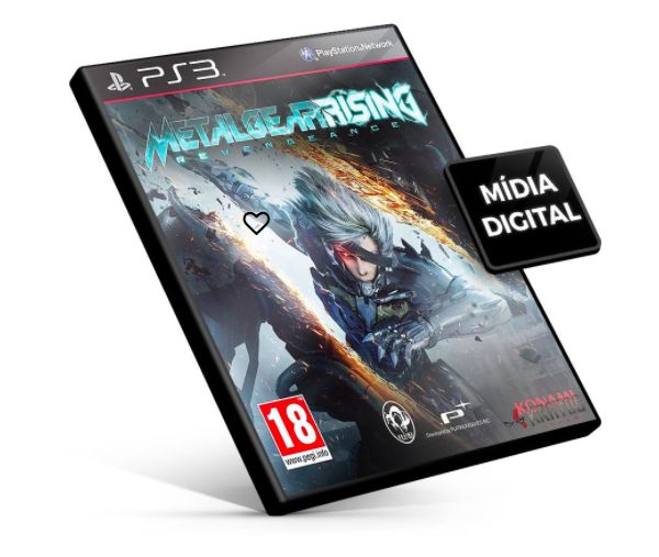 METAL GEAR RISING REVENGEANCE Midia Digital Xbox 360 - Wsgames - Jogos em  Midias Digitas