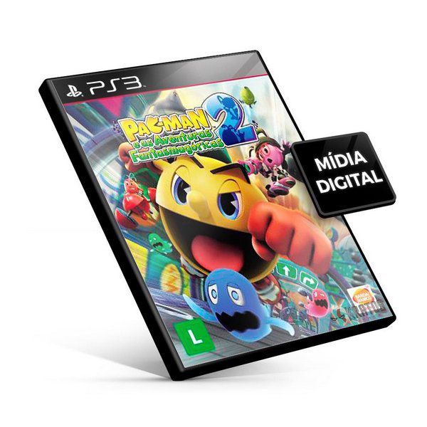 Pac-Man Ylas Aventuras Fantasmales - Ps3 no Shoptime