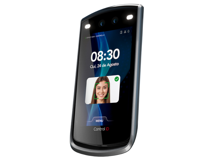 IDFace Max - Leitor Facial Premium com Tela Touch e Alta Capacidade