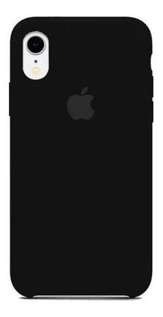 Capa Capinha Case em silicone para Iphone XR Preto - Pix Prime