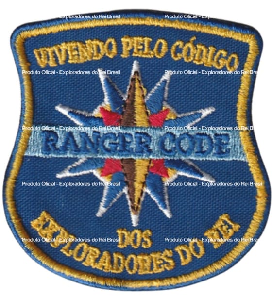 Royal Ranger Code Distintivo Ranger Code - Exploradores do Rei - Royal Rangers Brazil