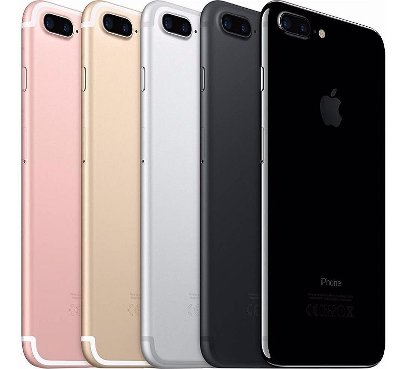Iphone 7 plus Lacrado 1 ano de garantia Apple lojadmax