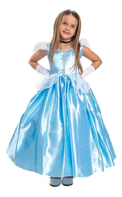 Vestido Infantil Princesa Sofia Com Luva E Saiote De Armação - Loja Moda  Sunset - o melhor da Moda Feminina.