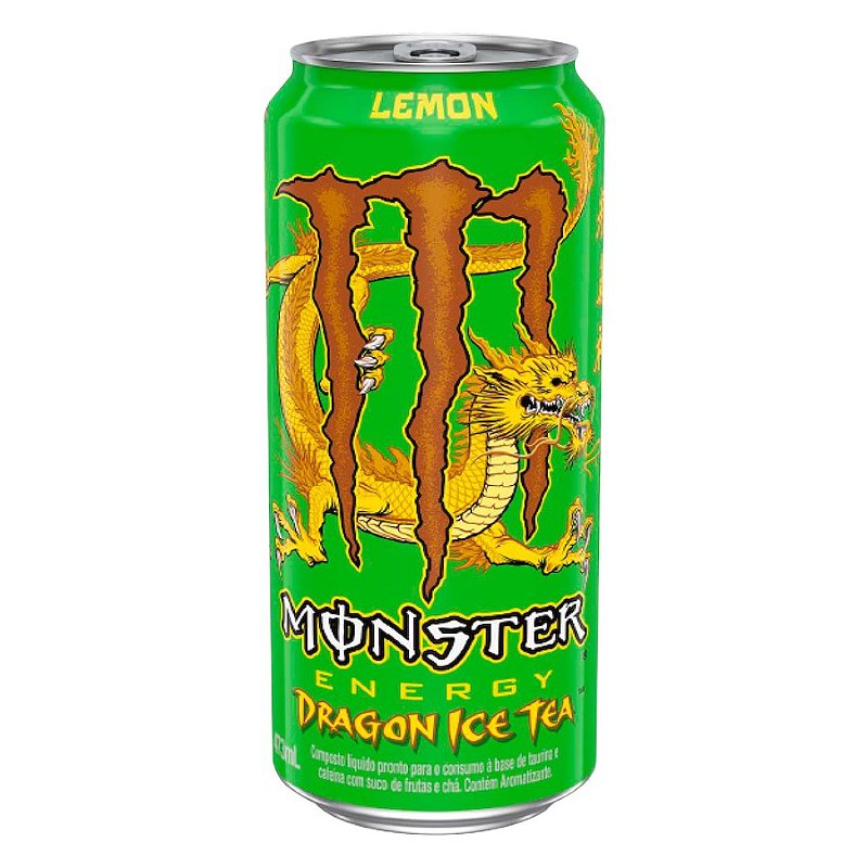 Monster Energy Dragon Ice Tea Limão Iso One Suplementos