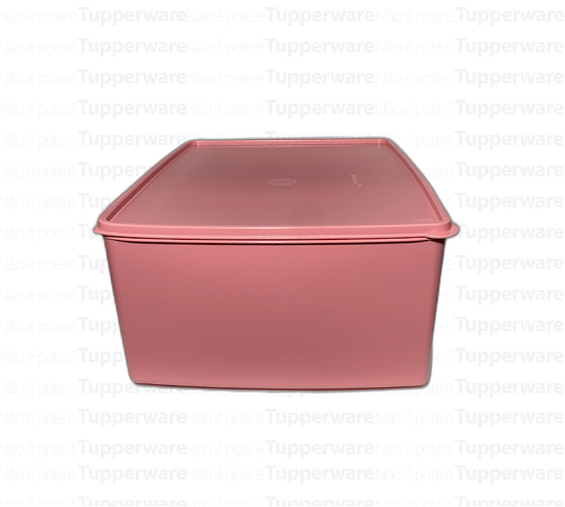 TUPPERWARE ESPAÇOSA 6,5L ROSA QUARTZO - Estrelas do Lar - melhor