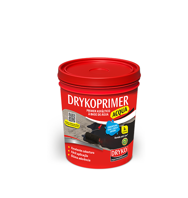Primer Para Manta Asfáltica Drykoprimer Acqua 18L - Zzat Full Lar