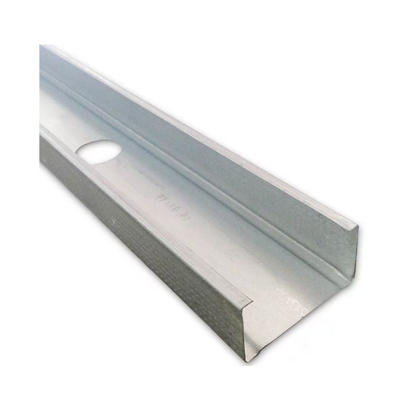 Perfil montante C para Drywall 70mm barra 3m - Zzat Full Lar e