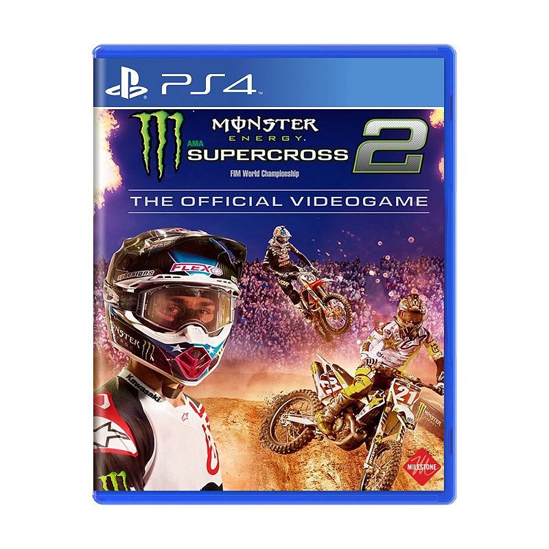 Monster Energy Supercross 2: The Official Videogame - PS4 - Compra jogos  online na