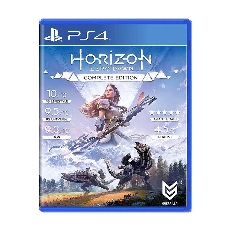 Horizon Zero Dawn Complete Edition PS4 - Fenix GZ - 18 anos no