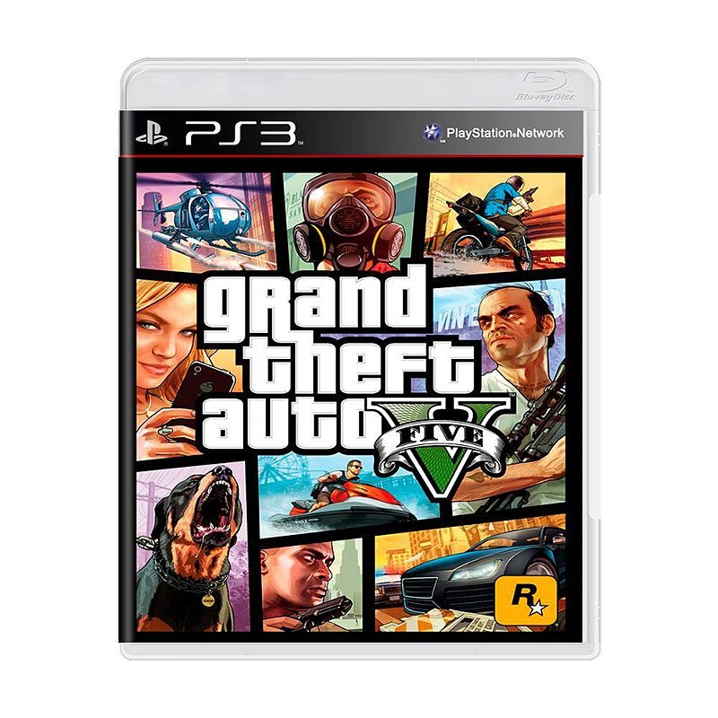 PS3　&　GTAⅴ Grand Theft Auto V (GTA 5) PS3 - Fenix GZ - 19 anos no mercado!