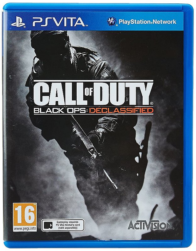 SPvitaブラックオプス Call of Duty Black Ops Declassified Ps Vita - Fenix GZ - 19 anos