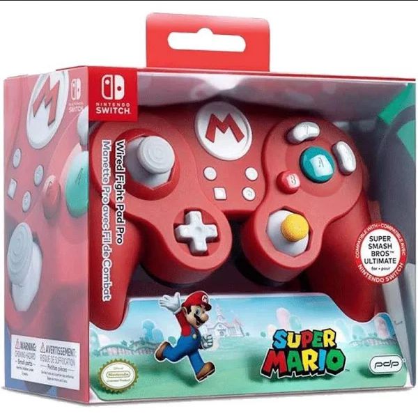 Joystick Nintendo Switch Pdp Wired Fight Pad Pro Mario - Fenix GZ