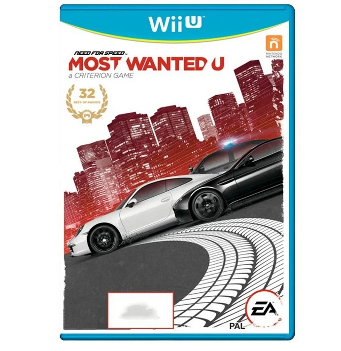 Nintendo Wii U usada con 2 juegos