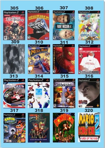 Catálogo Jogos Playstation 2 (Ps2) - 289 à 304 - Fenix GZ - 19