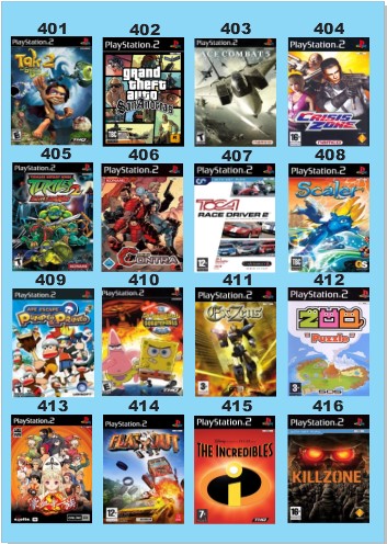 Catálogo Jogos Playstation 2 (Ps2) - 401 à 416 - Fenix GZ - 19 Catálogo Jogos Playstation 2 (Ps2) - 401 à 416 - Fenix GZ - 19