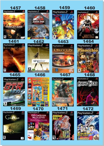 プレステ2 【GWの巣ごもりに】PlayStation Catálogo Jogos Playstation 2 (Ps2) - 1457 à 1472 - Fenix GZ - 19