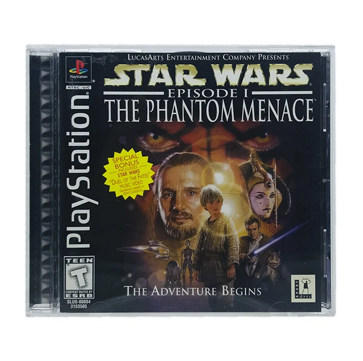 その他 STAR WARS episode 1 Star Wars: Episode I The Phantom Menace - PS1 (USADO) - Fenix GZ