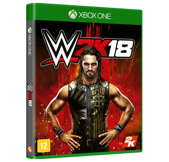 WWE 2K18 Xbox One (USADO) Fenix GZ 18 anos no mercado!