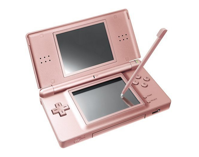 Nintendo Ds Lite Metalico Rose - Fenix GZ - 19 anos no mercado!