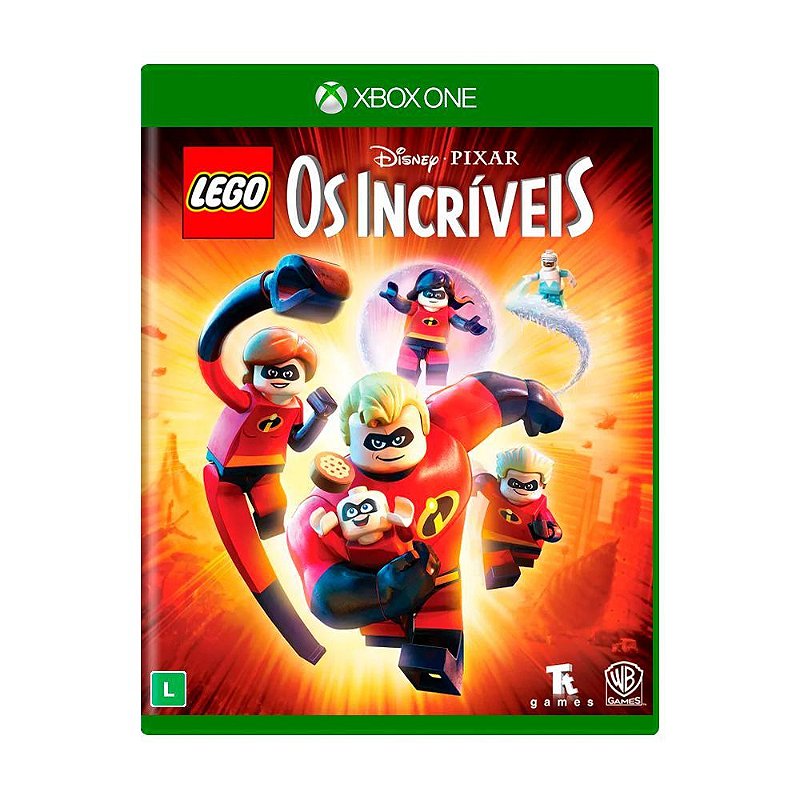LEGO The Incredibles Xbox One Fenix GZ 18 anos no mercado!