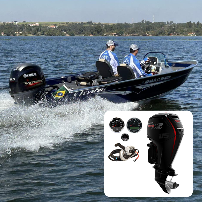 Barco Levefort Marajó Master 17 Freestyle Special Series+ Mercury 115 ...