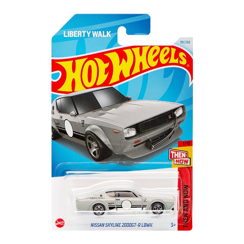 Carrinh Hot Wheels Nissan Skyline 2000GT-R LBWK 2024 Lote K HTC65
