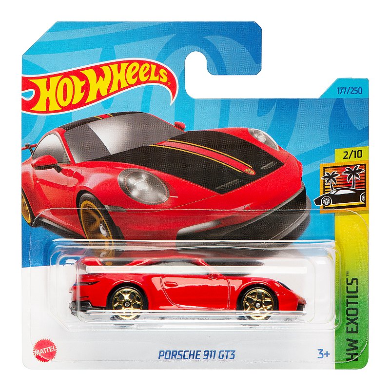 911 GT3 赤 ミニカー WAP 020 149 OH Carrinho Hot Wheels Porsche 911 GT3 Vermelho 2023 Lote K HKH97 2