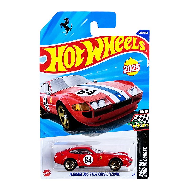 Carri Hot Wheels Ferrari 365 GTB4 Competizione 2025 Lote L HYW48