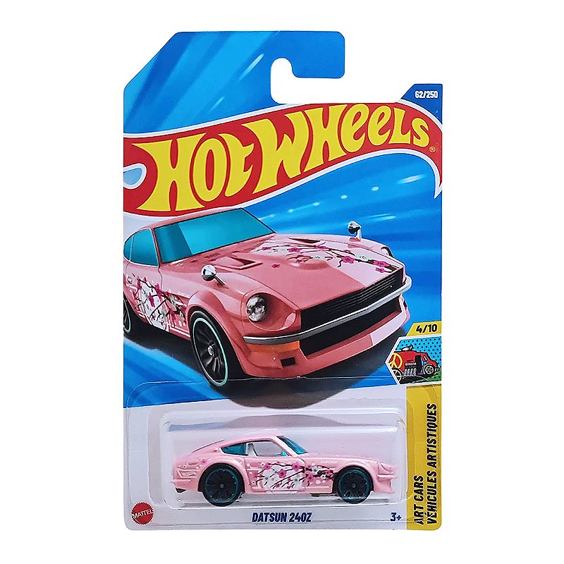 Carrinho Hot Wheels Datsun 240Z 2025 Lote M JBB66 4/10 - Paulo da