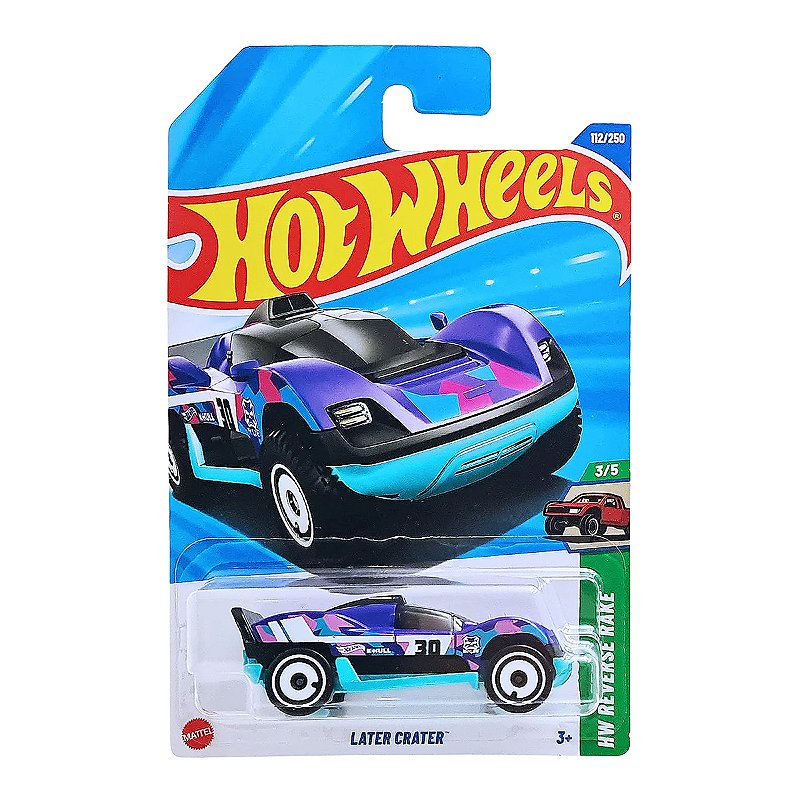 Carrinho Hot Wheels Later Crater 2025 Lote N JBB71 3/5 - Paulo da