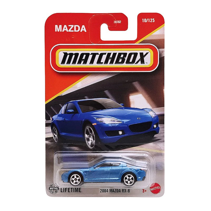 Carrinho Matchbox 2004 Mazda RX-8 JBP20 - Paulo da Venda
