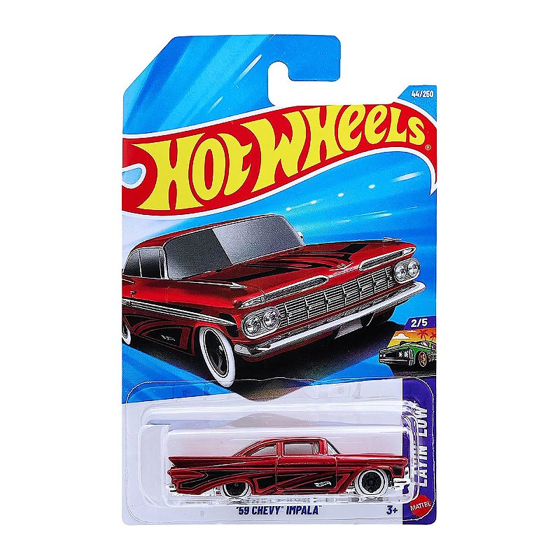 Carrinho Hot Wheels 59 Chevy Impala 2026 Lote A JJJ15 2/5 - Paulo