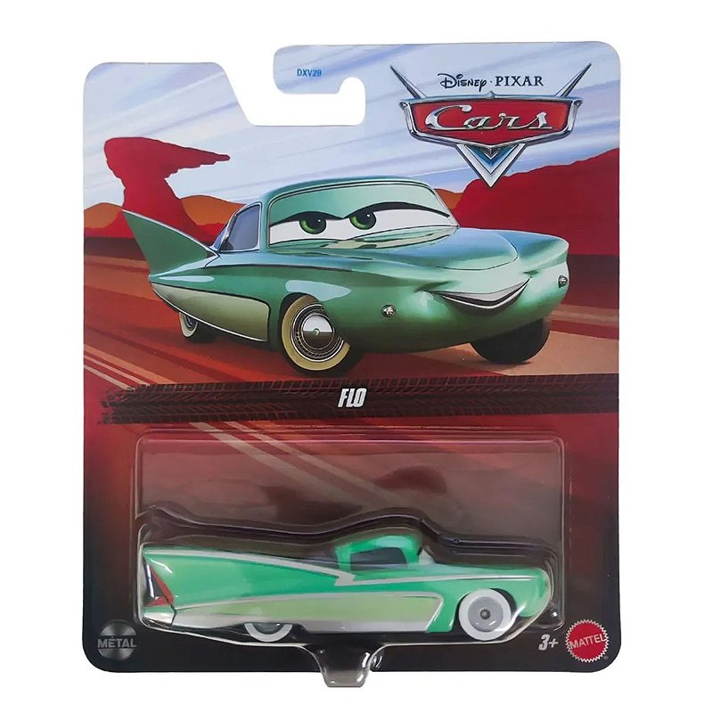 Carrinho Miniatura Disney Pixar Cars Flo FHG19 - Paulo da Venda