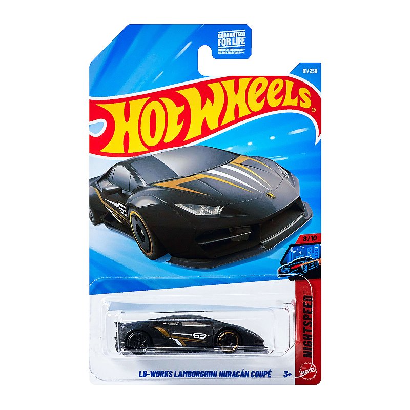 Carrinho Hot Wheels LB-Works Lamborghini Huracán Coupé Lote D