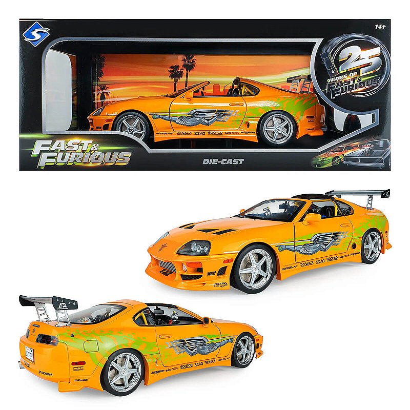 1/64 改 トヨタA80 Supra VARIS 風 関村 Solido Toyota Supra MK4 (A80) Velozes e Furiosos 2001 Brian O