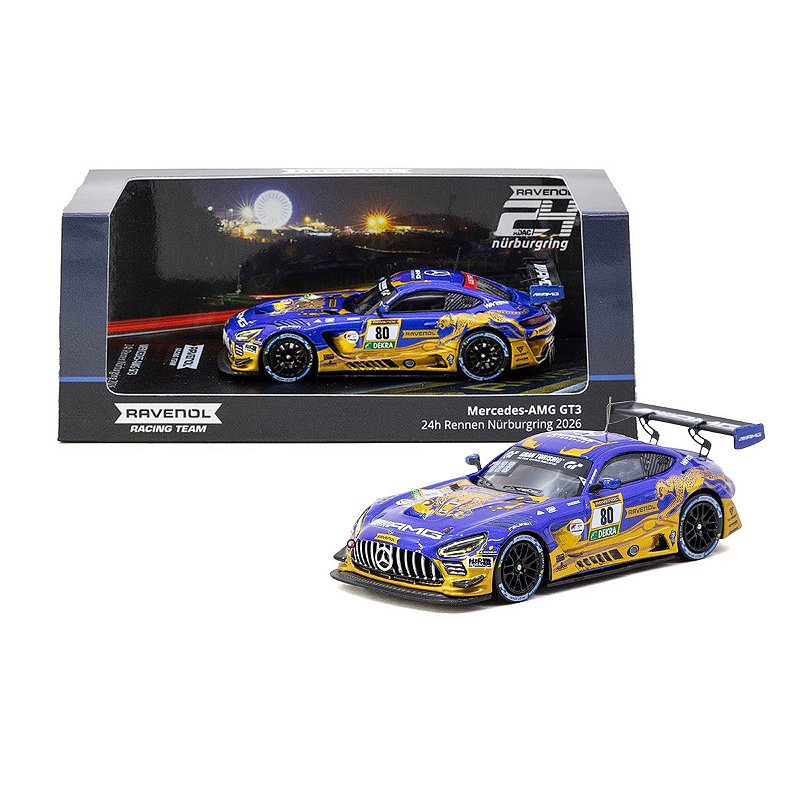 Tarmac Works Mercedes-AMG GT3 Nürburgring Rennen 24h 2026 - Paulo