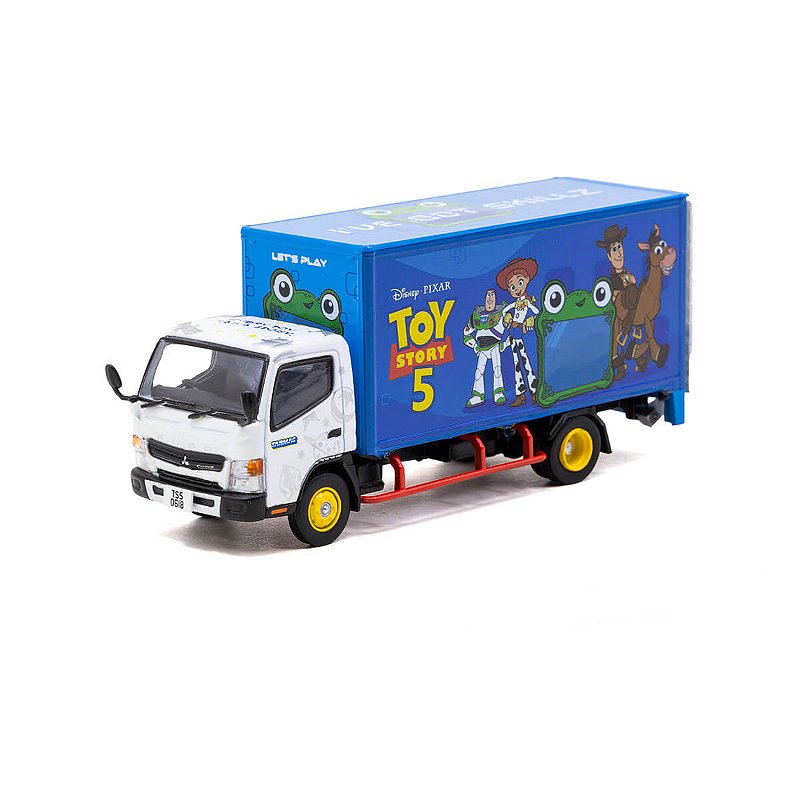 Tarmac Works Caminhão Mitsubishi Fuso Canter Toy Story 5 1:64