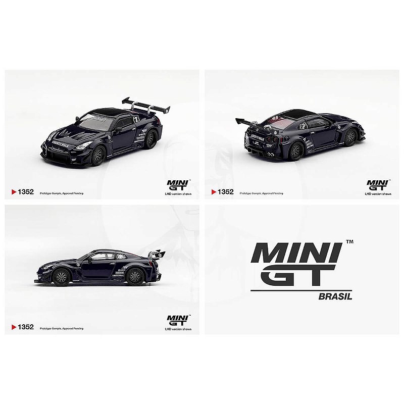 PRÉ-VENDA Mini GT #1352 LB-Silhouette Works GT Nissan 35GT-RR Ver