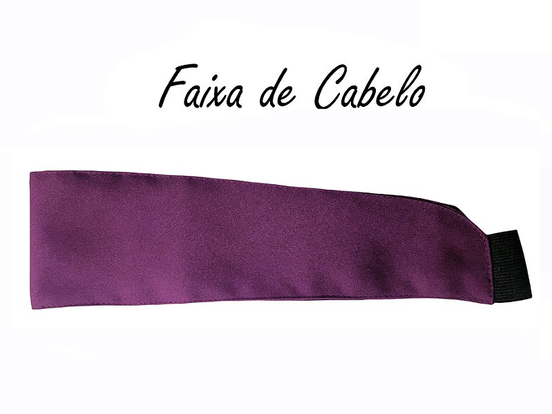 Faixa de Cabelo - Xadrez Rosa - Uniblu 