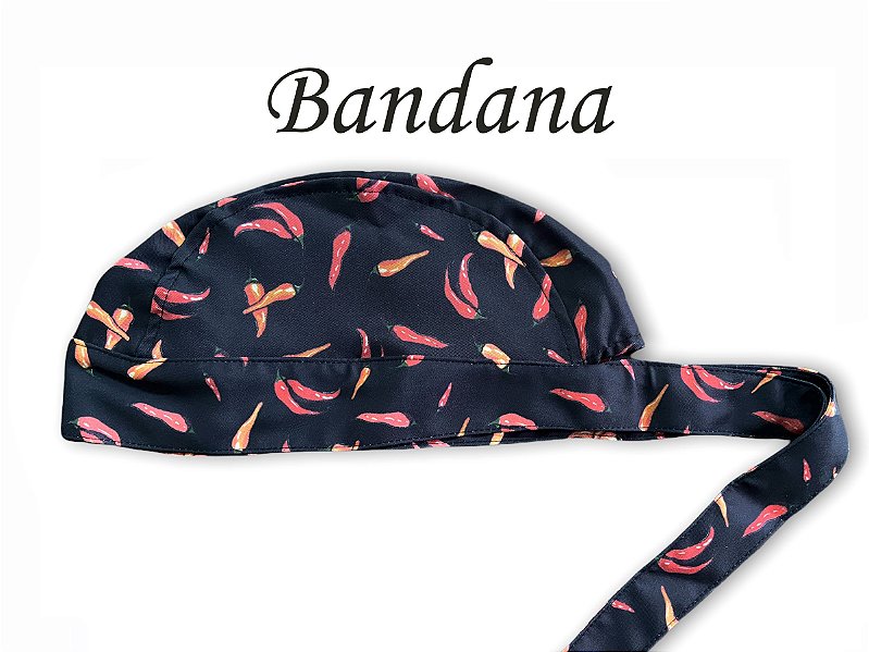 Bandana - Touca Pirata Pimentas - ( unisex ) Uniblu 