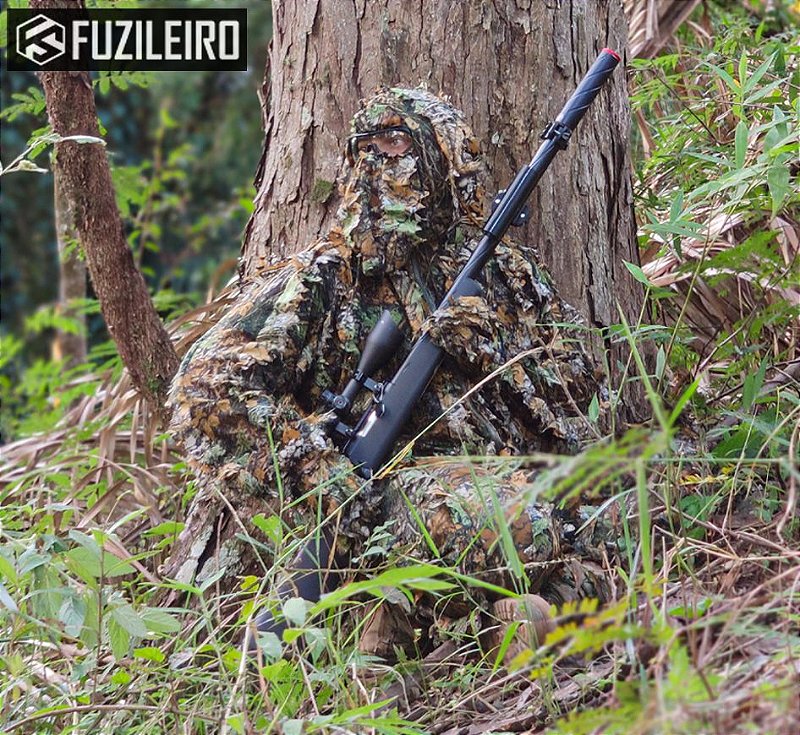 GUILLIE SUIT - CAMUFLAGEM - FUZILEIRO SNIPER