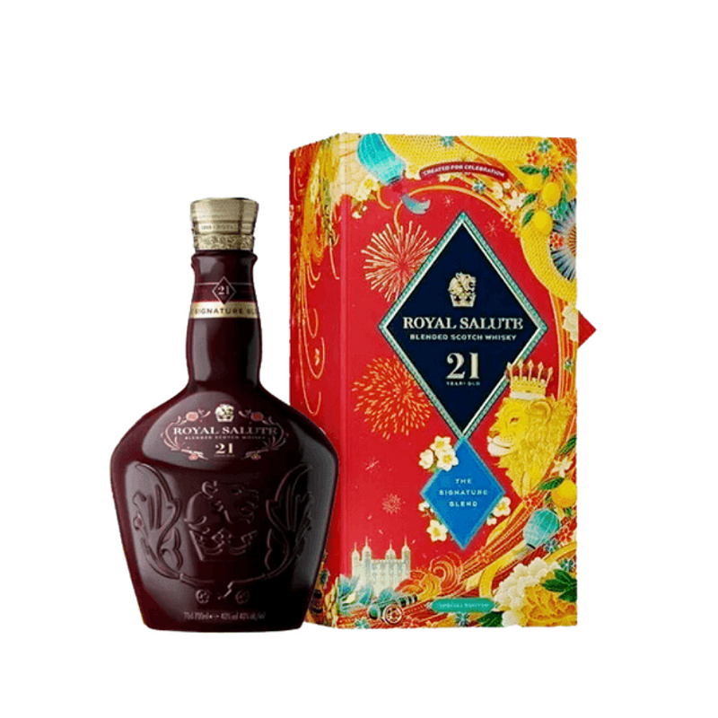 Whisky Royal Salute 21 anos The Signature Blend Escocês - 700 ml