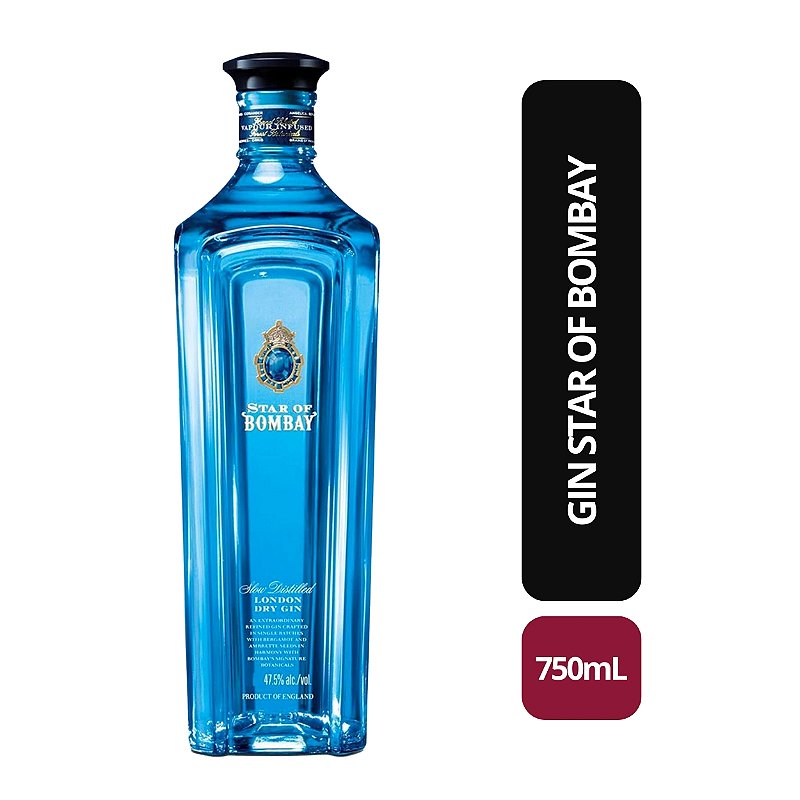 STAR OF BOMBAY 47.5度 750ml Bombay STAR OF BOMBAY Gin 47,5% Vol. 0,7l @Malva