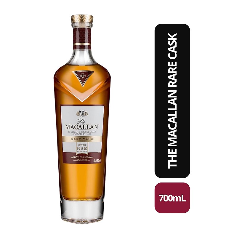 ウイスキー The Macallan Rare Cask 2023 700ml 43% Whisky The Macallan Rare Cask 700ml | Amazon.com.br