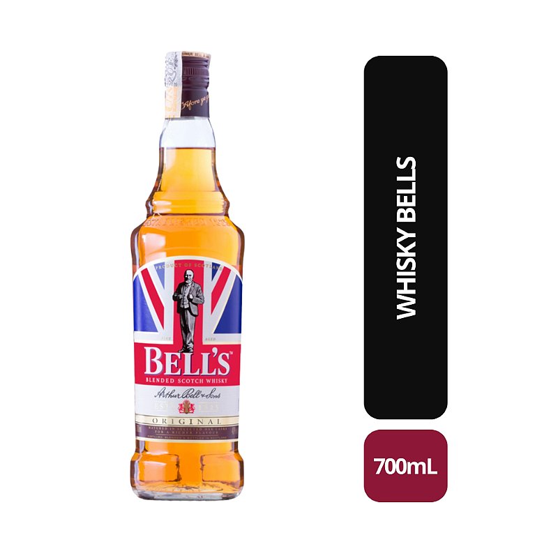 WHISKY BELLS - 700ML - Bebida In Box