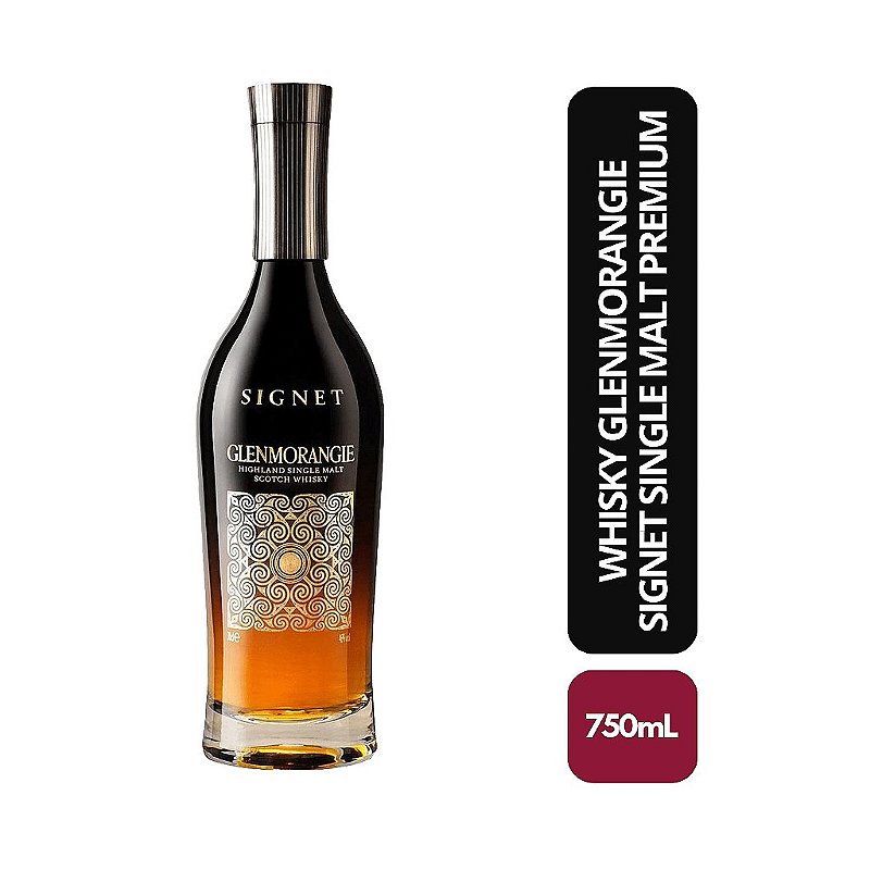 Whisky Glenmorangie Signet 750ml – Single Malt Premium - Bebida In Box