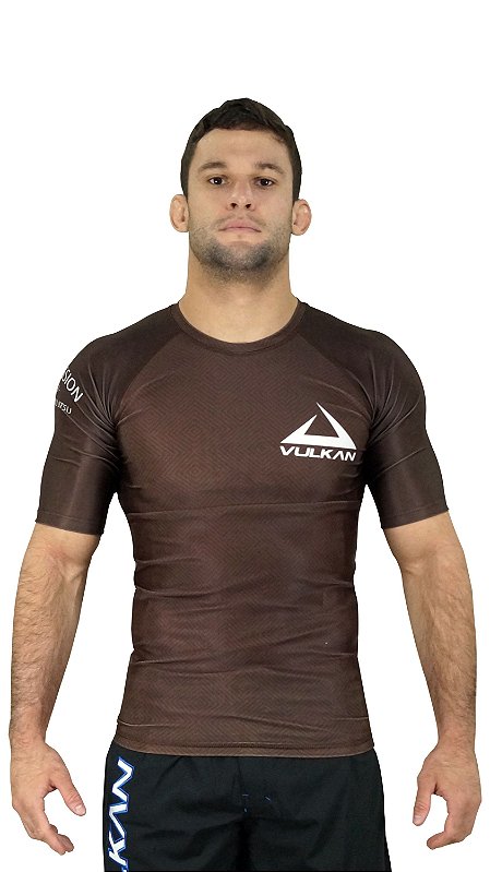 Rash Guard para Jiu Jitsu Vulkan Competition, Vulkan Fight Company -  Kimono Jiu Jitsu com o melhor custo x benefício