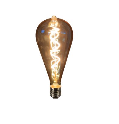 Lâmpada de Filamento LED ST64 BIG Spiral 4W - 2200K - BIVOLT