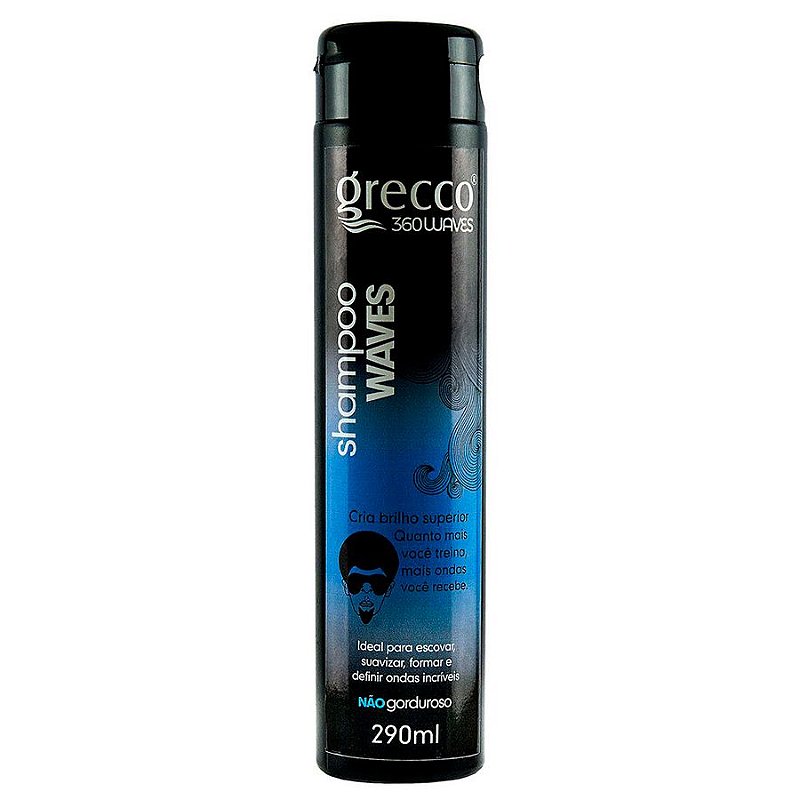 Shampoo Waves Grecco 360waves 290ml - TUG Brasil | Original Durags